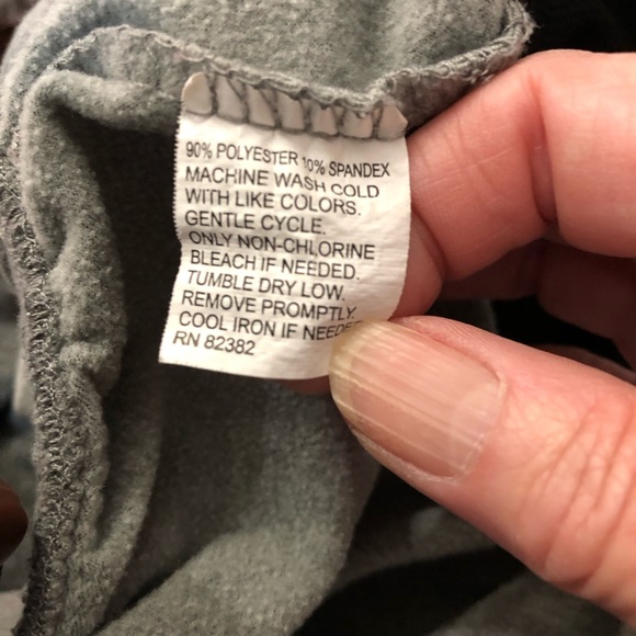 ZELOS Athletic Joggers Sweat Pants Gray with Zip Pockets Men’s Size Small - Picture 7 of 8